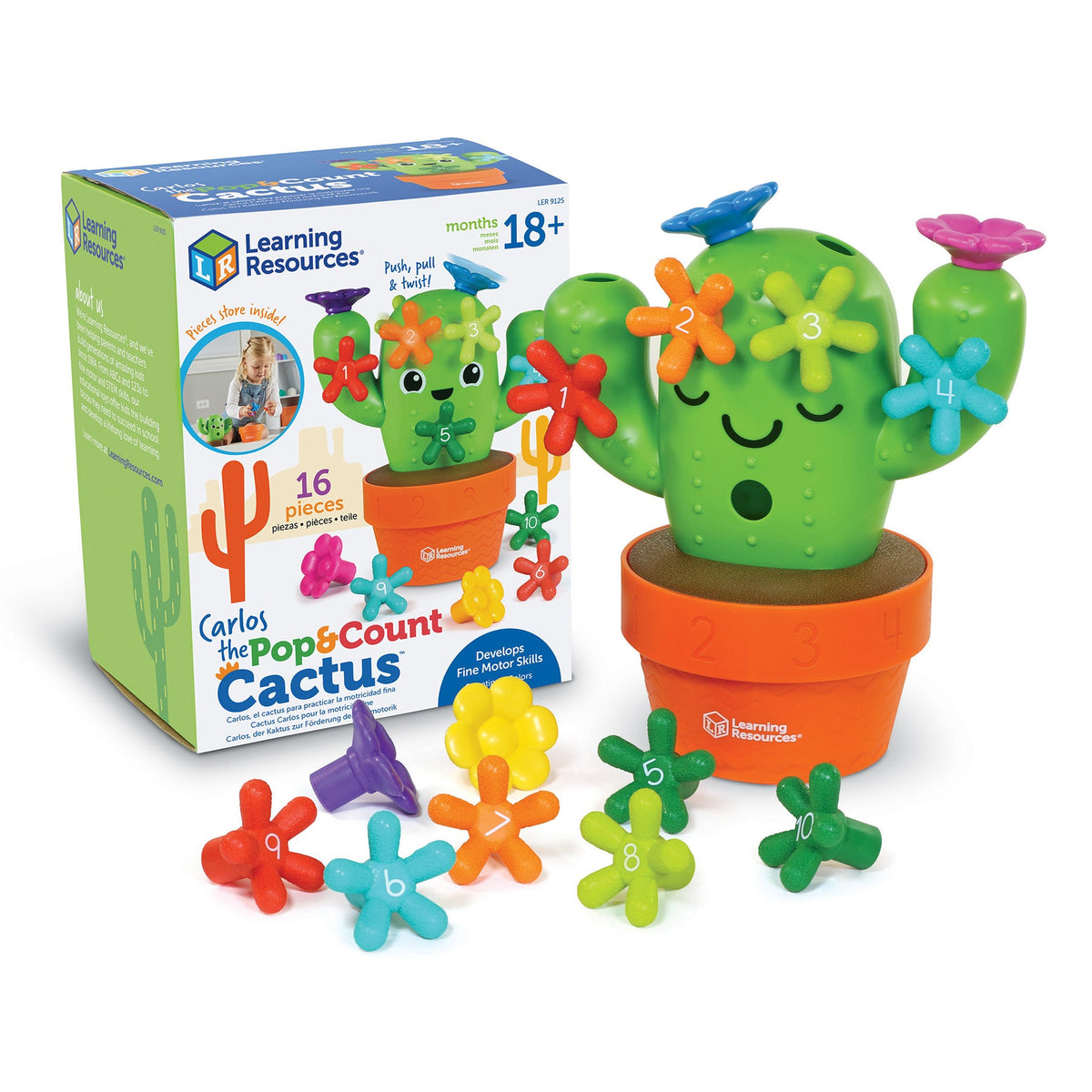 Learning Resources Carlos Pop and Count Cactus