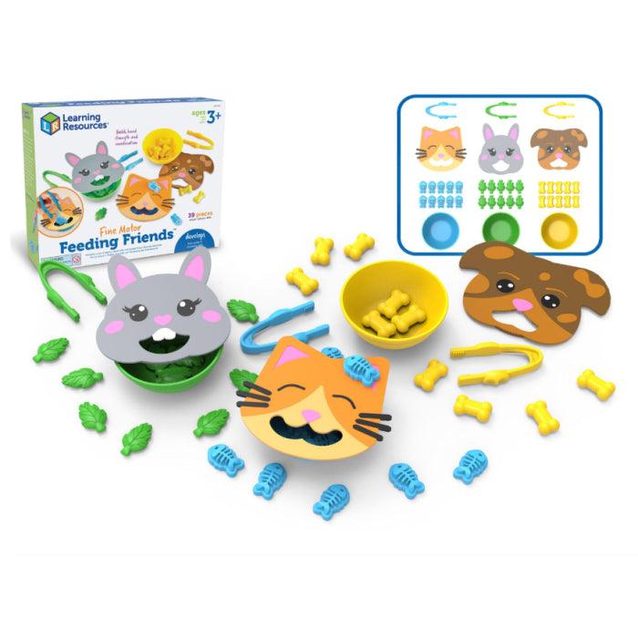 Juego Amigos de alimentación de Learning Resources para motricidad fina
